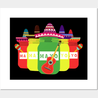 Funny cinco de mayo Posters and Art